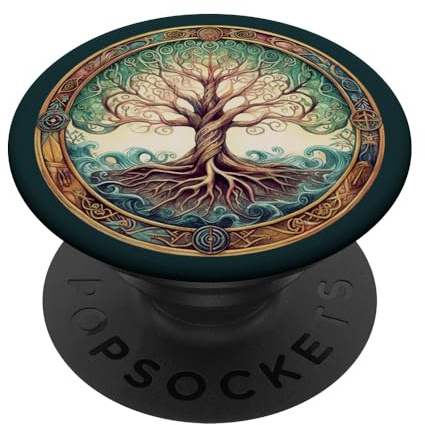 Baum des Lebens Yggdrasil PopSockets Klebender PopGrip