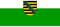 AZ FLAG - Flagge Sachsen - 90x60 cm - Sachsen Fahne 100% Polyester mit Messing-Ösen - 50g