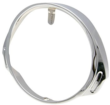 Lampenring Scheinwerfer 160mm Chrom für Vespa P 80, 125, 150 X, P 200 E