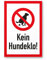 Pas de crottes de chien (20 x 30 cm), panneau chien kacken interdit – Interdiction enseigne/chien Interdiction, Interdiction excréments/tas/chien kacke/chien ne Toilette