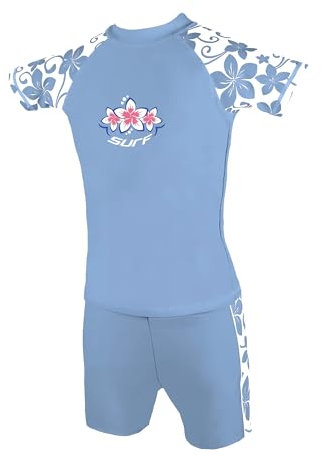 Kidz Swimmers - Maillot deux pièces - Fille Bleu bleu - Bleu - 3-4 ans