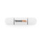 Tennis Feel Clipme | Premium Vibrationsdämpfer | Optimaler Halt | Maximale Lebensdauer | Für Tennisschläger | 7 Farben | 1-Pack | Weiß