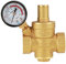 DN20 Messing Einstellbarer , Pneumatische Komponenten der Lufttechnik Sonstige Komponenten der Lufttechnik Wasserdruckregler Reduzierventil mit Manometer
