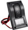 Keenso Boot Wippschalter Panel, Auto 12V 4P Dual Batterie Kippschalter Schalttafel mit LED Voltmeter für Marine, Cockpit, Caravan, LKW