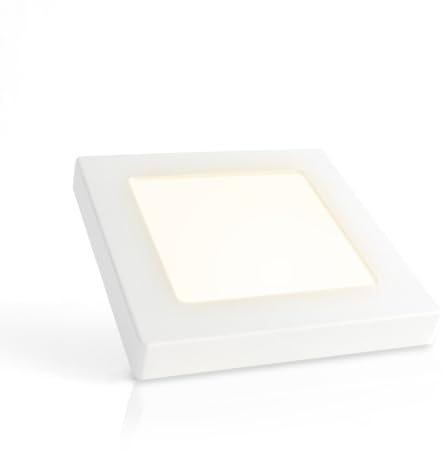 Xtend EcoLight LED Panel Aufputz Aufbaupanel Neutralweiß 4000K 6.5W PLd2.0 eckig 120x120mm