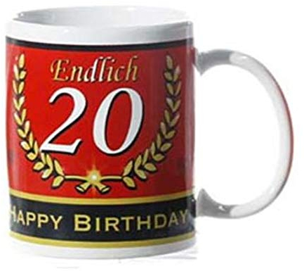 Cepewa Tasse ENDLICH... Zahl 20