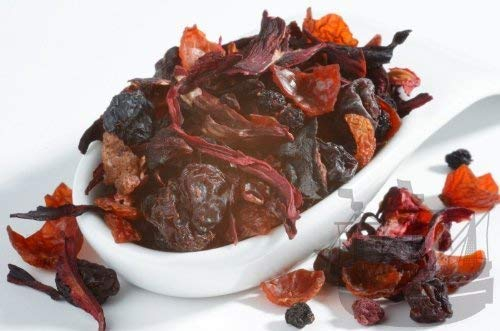 Bremer Gewürzhandel Rumtopf Tee, lose, Früchtetee ohne Alkohol, Wintertee, Punsch, Eistee 5 x 100 g