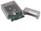 Festplatte Schutzhülle, Stoßfeste Gehäuse Aufbewahrungsbox Schutzbox für 2.5 Zoll 7-9.5 mm HDD SSD mit antistatischen Etiketten(Grau)