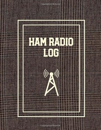 Ham Radio Log: Amateur Station, Operator Logbook, Contact Operators, Notebook, Frequency Test Radiowave Book