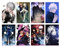 ROSETOR Jujutsu Kaisen Poster, Kunstdrucke, 8 Stück, für Zuhause, Wanddekoration, Kinderzimmer