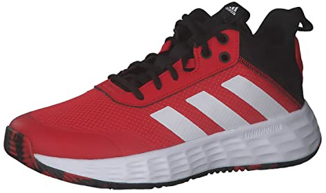 adidas Herren Ownthegame 2.0 Shoes-Mid (Non-Football), Vivid Red/FTWR White/Core Black, 42 2/3 EU