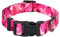 Rhea Rose Hundehalsband Sonderanfertigung Personalisierte weiche Halsbänder Pink Camo Large