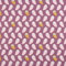 1 m | Baumwollstoff/Leinen 150 cm Breite 100% Baumwolle - lila Hintergrund mit Eulen (1)