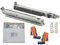 BLUM MOVENTO BLUMOTION S 760H Schubladenschienen, 350mm Bodenmontage Vollauszug 40kg, 1 Paar inkl. Kupplung und Montagezubehör-Set