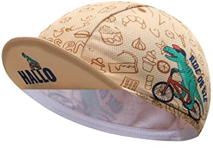 BikingBros Leichte Sommer Fahrradkappe mit UV-Schutz für - Radsport-Kappen für unter den Helm