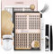 Lashview kit d'extension de cils DIY, 144 bâtons de mascara avec colle à cils et scellage, Mascara pour extension de cils DIY (volume)