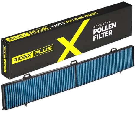 RIDEX PLUS Filtro abitacolo 424I0485P Filtro al carbone attivo & con effetto antiallergico & con effetto antibatterico & Filtro per polveri fini (PM 2.5) Altezza: 20 Larghezza: 156 Lunghezza: 830