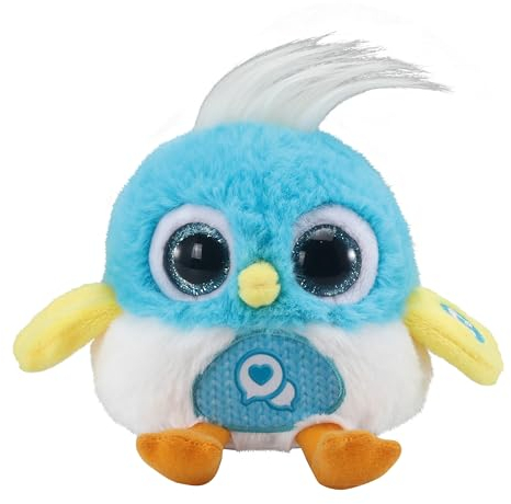 Vtech LoLibirds - Pauly – Interaktives Plüschtier mit Aufnahme-Funktion, Melodien und Magnet-Kissen – Für Kinder von 4-10 Jahren