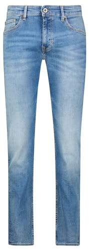 Marc OߴPolo Herren Jeanshose mit Stretch-Anteil Shaped Fit, Blau (Authentic Mid), W36/L32