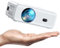 Mini Projecteur avec WiFi et Bluetooth, AMEELA Projecteur 1080P pour Films d'intérieur, Correction du Trapèze, Zoom, Home Cinéma, Projecteur Portable Compatible avec clé TV, USB, HDMI, iOS, Android