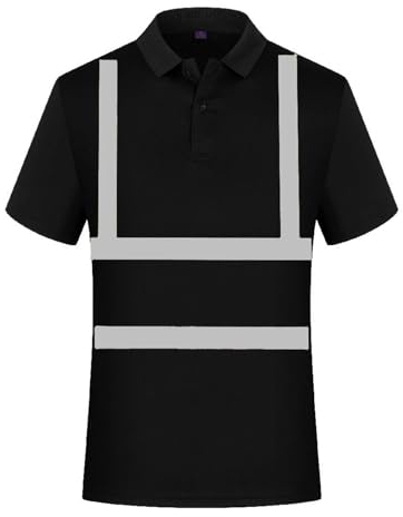 WAZHAKU Sicherheitsweste Auto Reiten Reflektierendes WarnschutzWeste Mit Reflektorstreifen Arbeitsweste Sicherheitsweste Warnweste für Herren and Damen Hohe Sichtbarkeit Fahrradweste