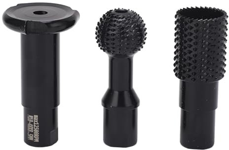 Juego de fresas para tallar madera, herramienta para rectificar rotativa para paneles de fibra de madera y plástico