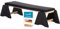 Skandika Hantelbank Vira | Schrägbank aus massivem Holz, Made in Germany, zum Einhängen an der Sprossenwand, mit 2 Standfüßen, 148 x 42 cm belastbar bis 120 kg | Schrägbrett Fitness Sport (Schwarz)