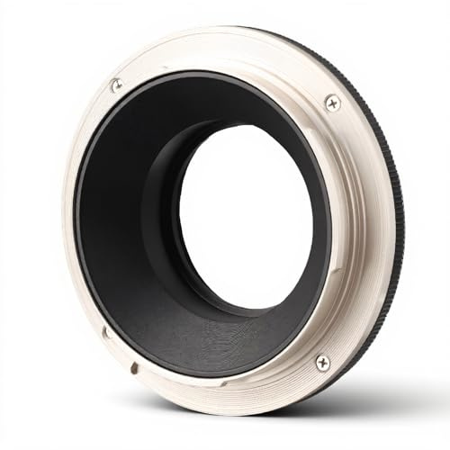 ASHATA Objektivmontagadapter, M42 Bis Fuji GFX Kamera -Objektivadapter -Adapter -Montierung mit Klapploser Verbindung, Stabil Alle Metallkonstruktionen für den Manuellen Fokus