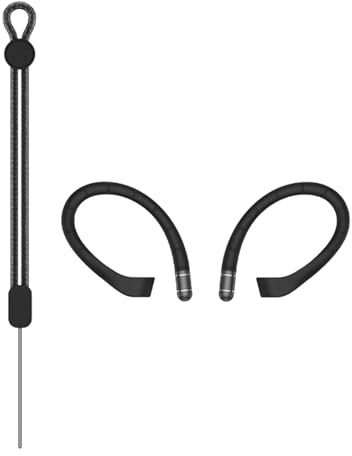 AMISENK Sweatproof Reusable Ear Supports Clip Secure Grip Technology Breathable Structure for Buds 3 Music Listening Experience Comfortable Earbud Accessories