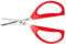 Joyce Chen Original Unlimited Ciseaux de cuisine tout usage lavables au lave-vaisselle avec poignées confortables Rouge