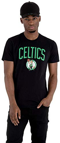 New Era - NBA Boston Celtics Team Logo T-Shirt - Schwarz