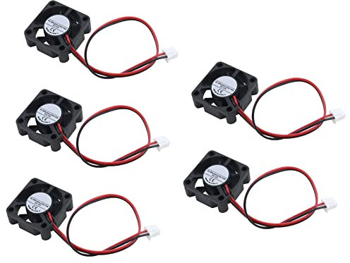 Antrader 4010 12 V DC sans balais Ventilateur de Refroidissement 40 x 40 x 10 mm pour DIY 3D imprimante extrudeuse humidificateur Lot de 6 30x30x10mm 30x30x10mm (5-Pack)
