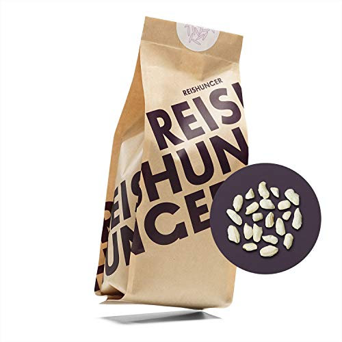 REISHUNGER Bio Reis Pops (4x250g) – Glutenfreier Puffreis - knusprig gepuffter Vollkornreis aus Italien
