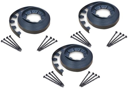 Easyflex Bordure de Paysage sans creusement, kit de 90 pi
