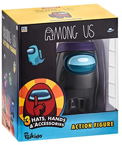 Among Us Action Figure da collezione Serie 1 con accessori - Nero