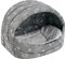 SuperKissen24. Hundehütte Indoor - Hundebett - Hundebox für Kleine Mittlere und Große Hunde und Katzen - Wasserdicht Hundehöhle - Katzenhöhle - 61x45x41 cm - Claw Grau