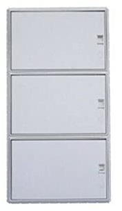 ECI ELETTROFORNITURE MARLANVIL Centralino Incasso Rasomuro 990.36 QZERO Verticale IP65 BIANCO