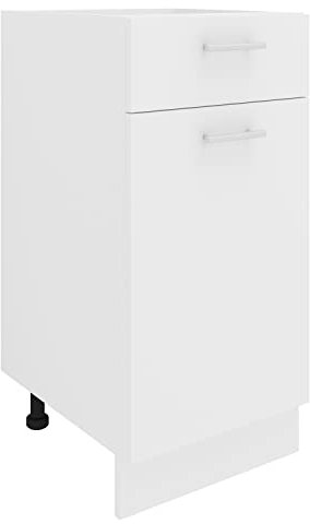 VCM Küchenschrank | Maße ca. H. 82 x B. 40 x T. 46 cm | Unterschrank mit Schublade | Küchenmöbel - Esilo