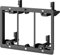deleyCON Mounting Frame for Multimedia Wall Sockets Wall Plate Easy and Quick Installation Robust and Durable Design
