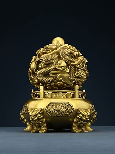 ARTSIM Skulpturen Pure Nine Turns Qiankun Ding Ornament Home Office Statue