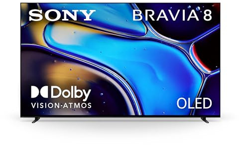 Sony 65 Inch BRAVIA 8 OLED 4K HDR Smart Google TV (K-65XR80)