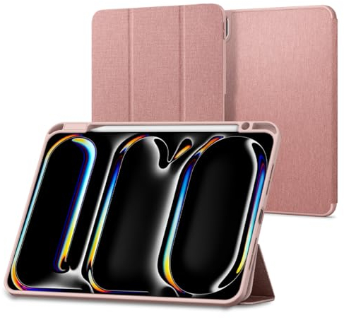 Spigen Cover Urban Fit Compatibile con iPad Pro 11 polici (2024) 5a Generazione - Oro Rosa
