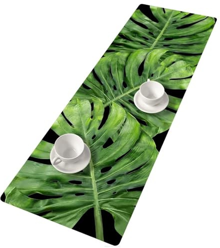 Arco Design Filz Tischläufer mit Muster - Ökologischer, Pflegeleichter Tischläufer aus Filz mit Hochwertigem Druck - 40cm x 115cm (Galapagos Night)