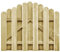 ShGaxin Puerta de jardín Madera de Pino impregnada 100x75 cm, Puertas para Jardin, Puertas De Exterior, Valla Jardín, Rejas para Puertas De Entrada