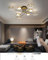 LSYPY Wohnzimmer Deckenleuchte LED Modern Deckenlampe dimmbar wohnzimmer deckenleuchte,wohnzimmer deckenleuchte mit fernbedienung (Gold)…