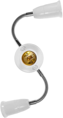 DOITOOL Lampenfassungsadapter Mit Drei Enden Für Flexible Lichtverlängerung Kompatibel Mit Vielen Lampen Und Leuchten