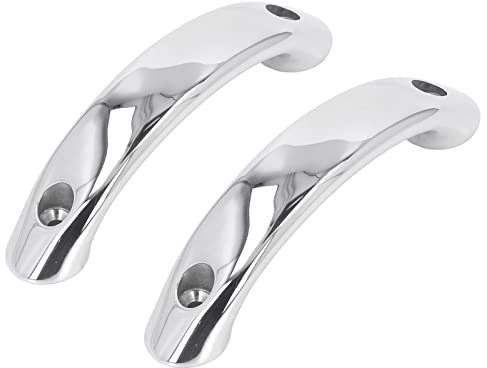 Holigie 2 Stück Boots Griff, 316 Edelstahl Marine Grade Griffe 165mm für Boot Marine Yacht/Rv