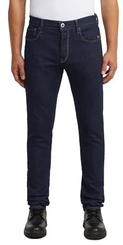 G-STAR Men's 3301 Slim Jeans, Blau (Rinsed 51001-E205-082), 31 W/36 L