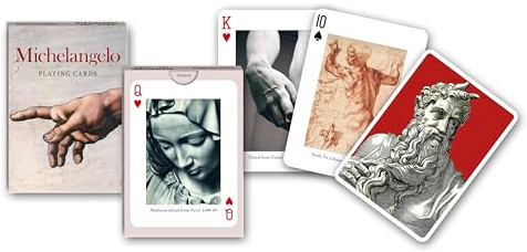 Piatnik 173110 - Michelangelo Kartenspiel mit 55 Blatt