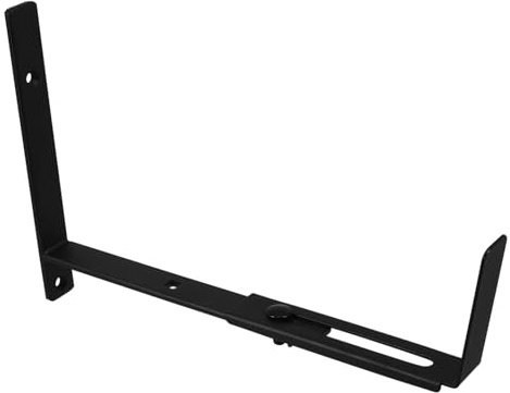 Gatuida Supporto Regolabile per Fioriera da Finestra in Resistente con Montaggio Parete Staffa per Balconi Ringhiere e Giardini Carico Bilanciato e Facile Installazione